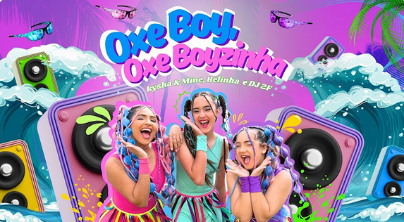 Kysha e Mine - Oxe Boy, Oxe Boyzinha Kysha e Mine - Oxe Boy, Oxe Boyzinha